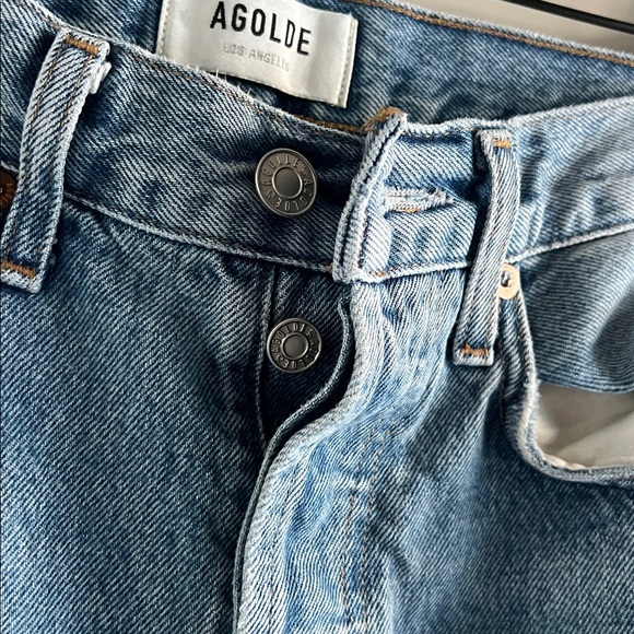 AGOLDE 90s Crop Mid Rise Loose Straight Jean - Picture 7 of 13